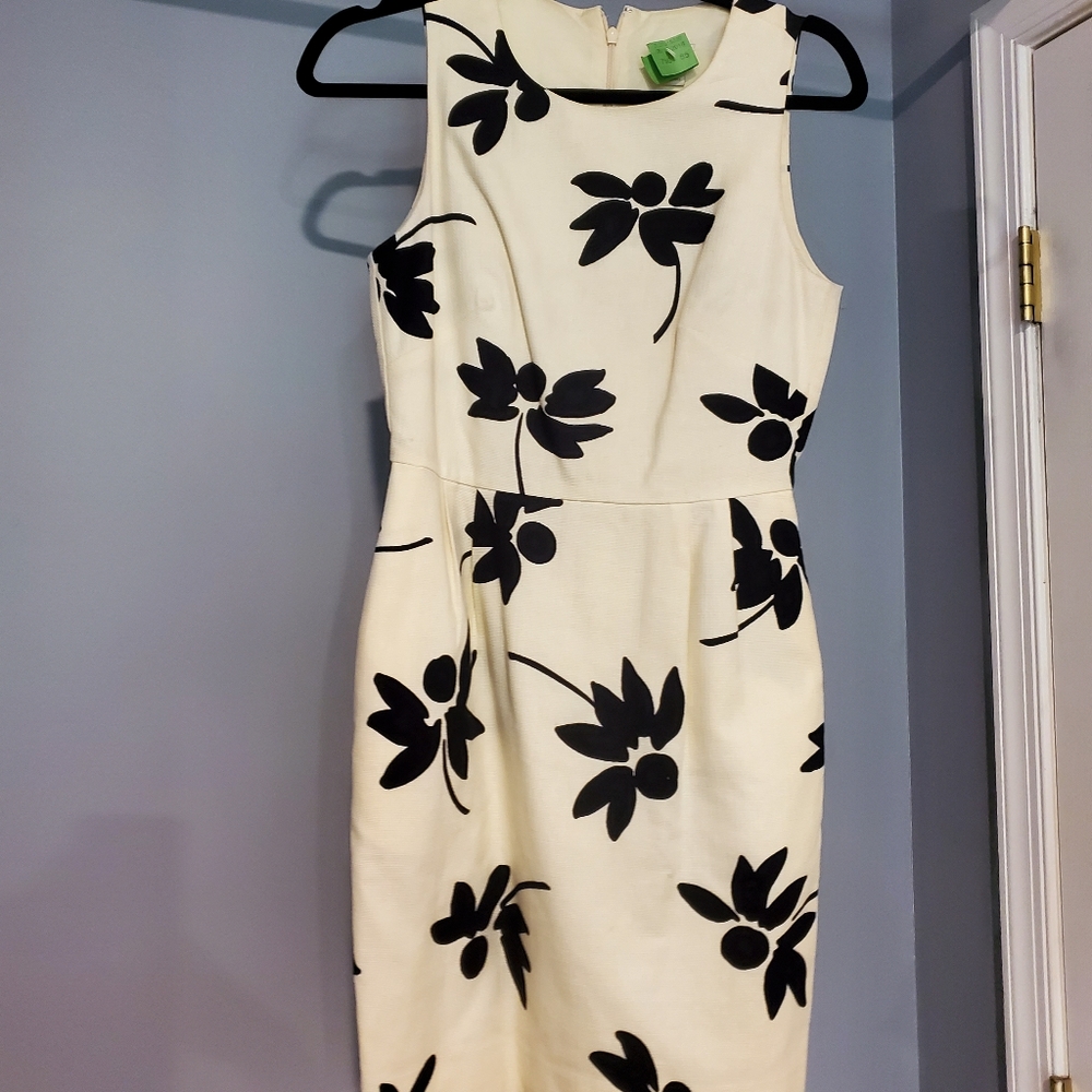 J.CREW Cotton Floral Sheath Dresses for Women Size small